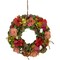 Northlight Mixed Floral Artificial Wooden Spring Wreath - 12.5"